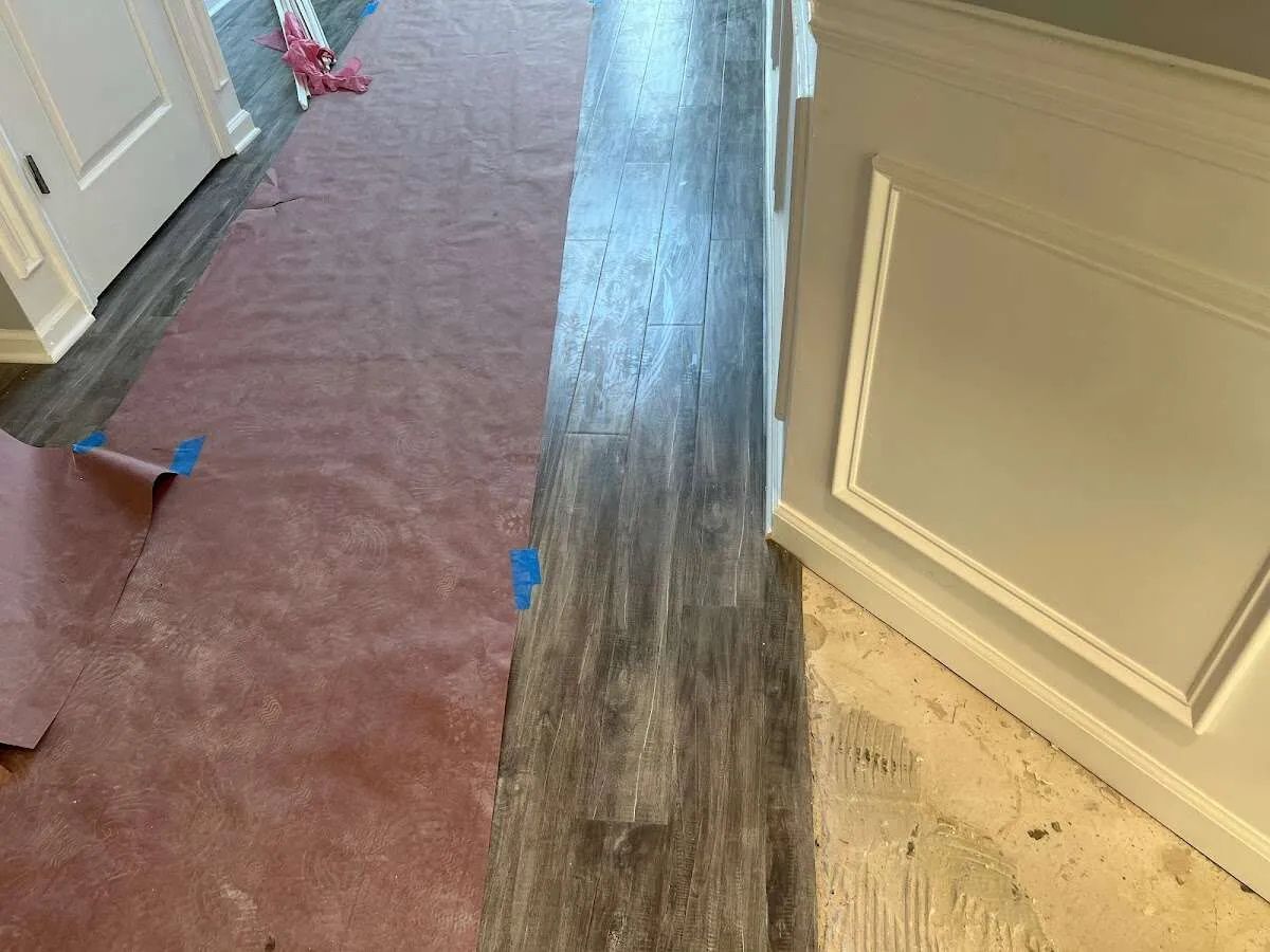 Completed marble shower restoration in Beaver Falls